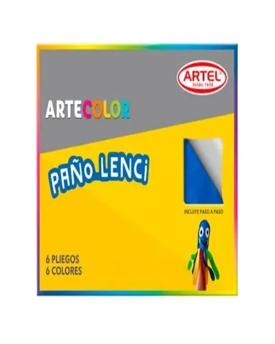 EstuchePaã‘oLenciArtel20X30Cn6Col.