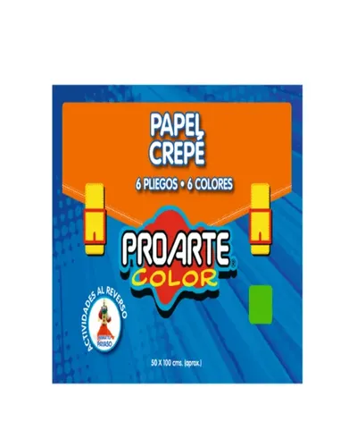 EstuchePapelCrepeProarte6Pl.