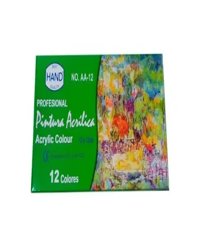 Set Acrilicos 12 Colores