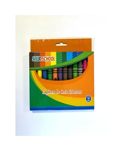 LapicesCeraSelloschool12Col.Gruesos
