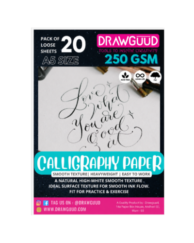 Croquera A5 Calligraphy 20 Hjs.