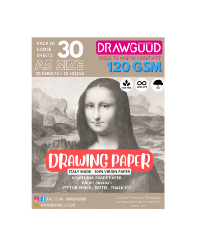 Croquera A5 Drawing 30 Hjs.