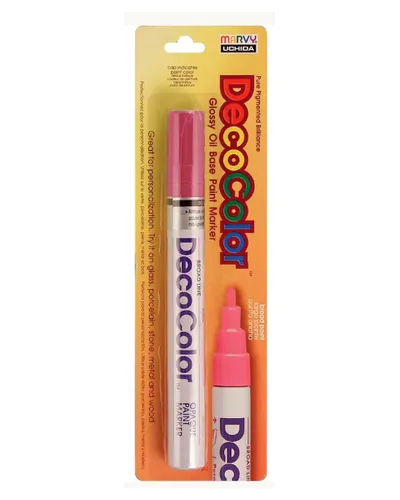 Marcador DecoColor Ancho Rosado