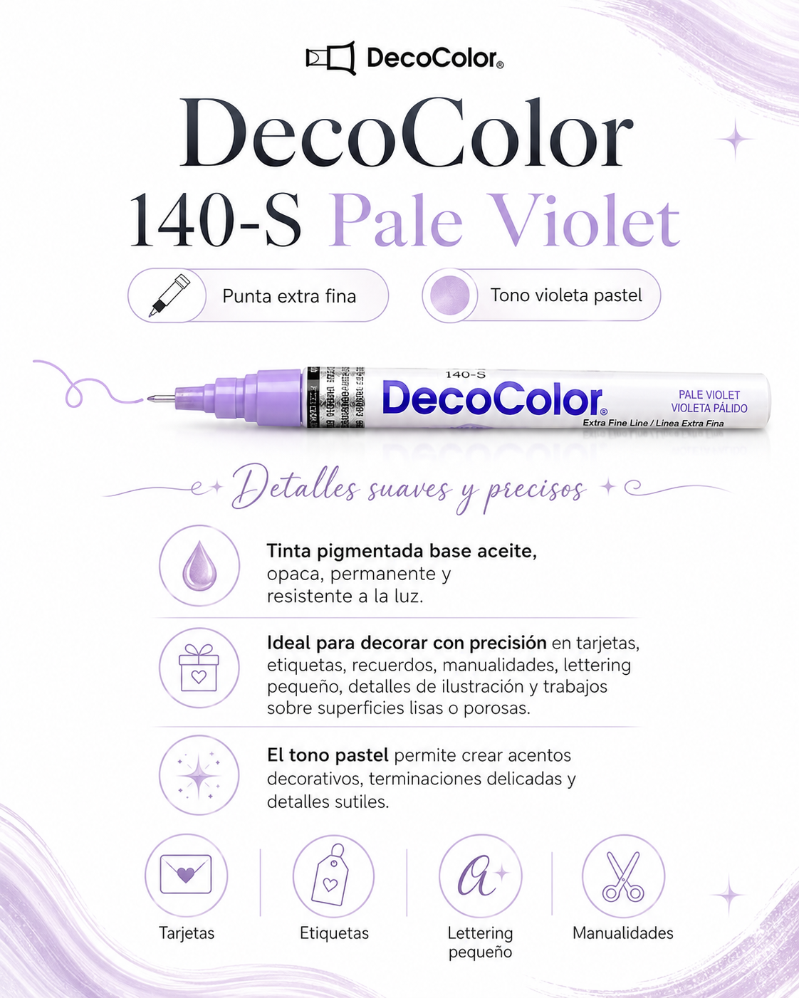 Marcador DecoColor Extra F. Viole