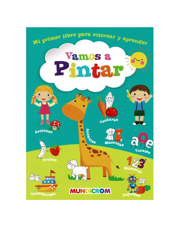 Libros Vamos Pintar 128Pag.