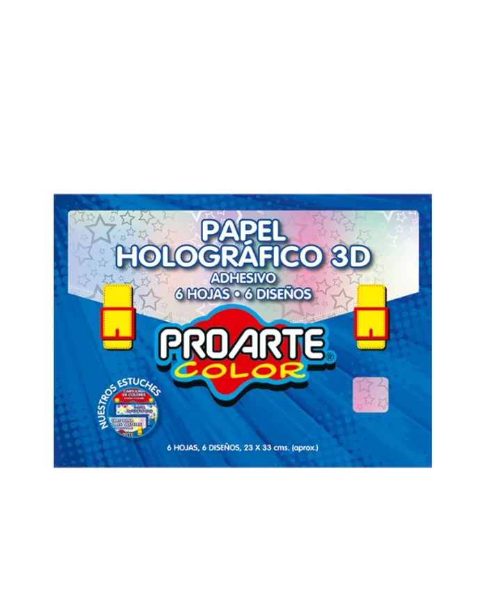Estuche Proarte Papel Holografico
