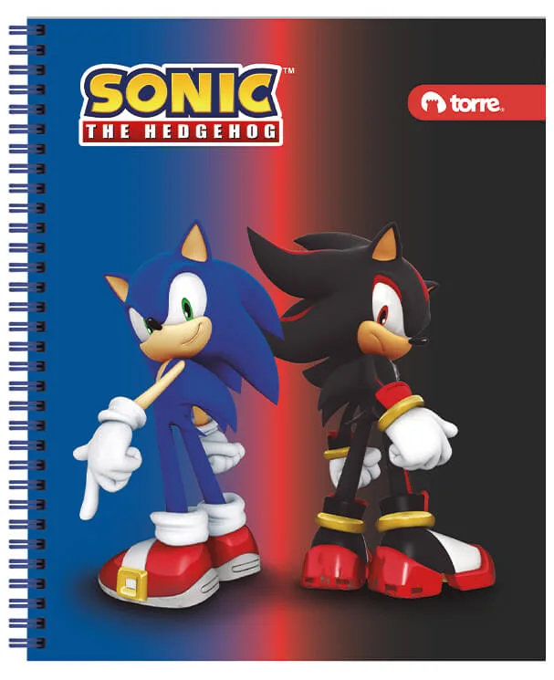 Cuaderno Universitario Sonic
