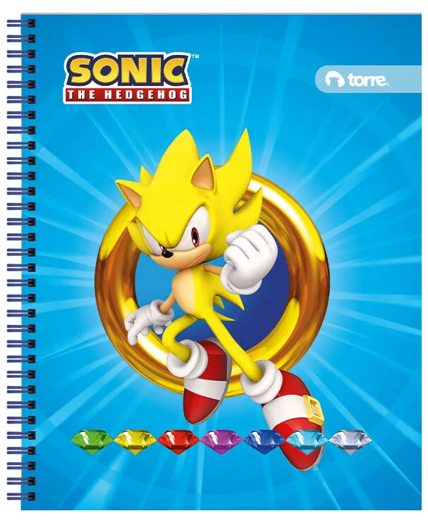 Cuaderno Universitario Sonic