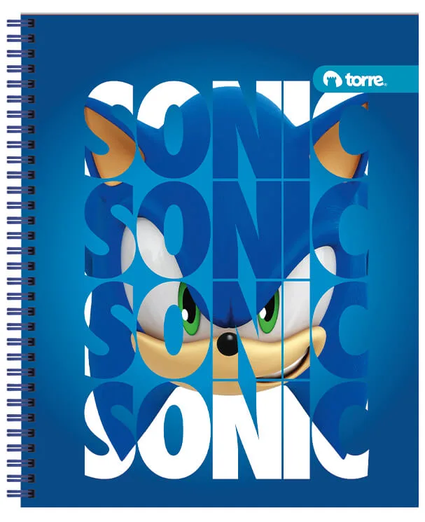 Cuaderno Universitario Sonic