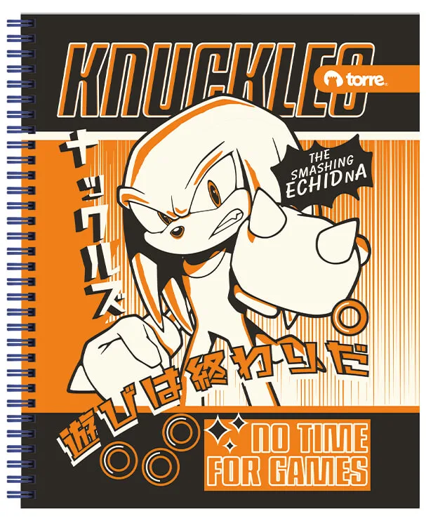 Cuaderno Universitario Sonic