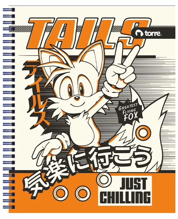 Cuaderno Universitario Sonic