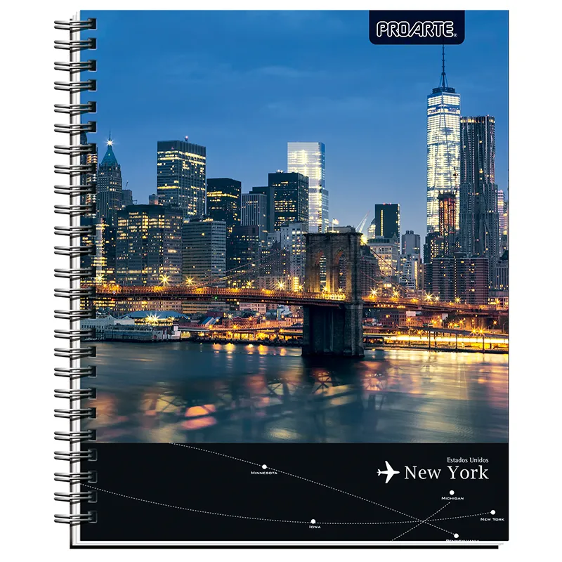 Cuaderno Universitario People and Places