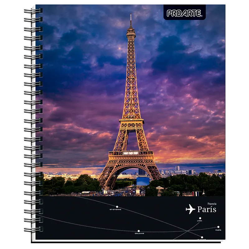 Cuaderno Universitario People and Places