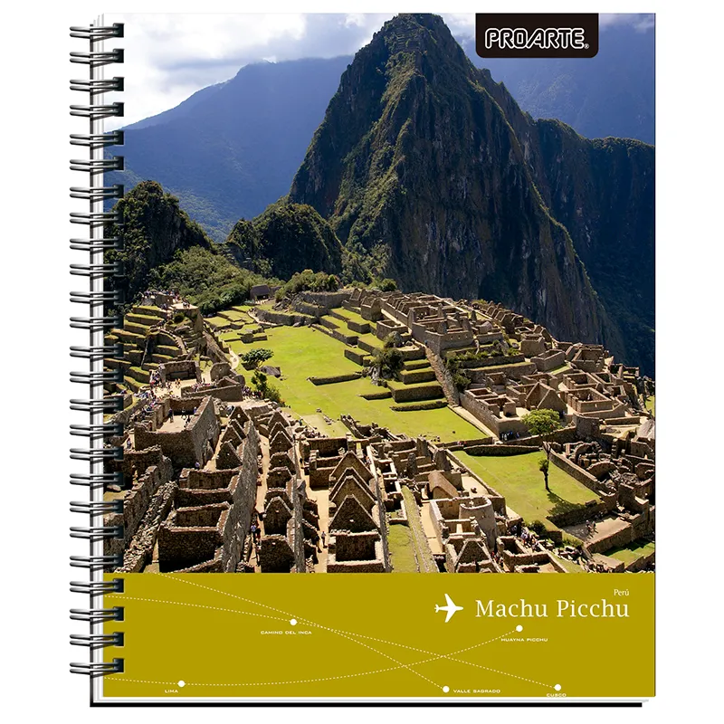 Cuaderno Universitario People and Places