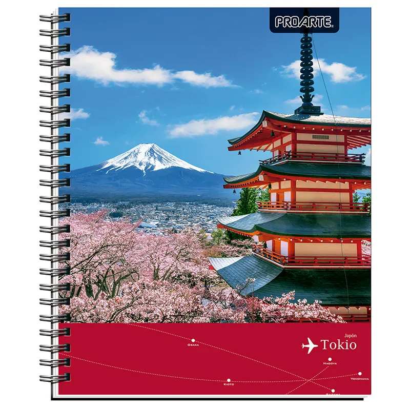 Cuaderno Universitario People and Places