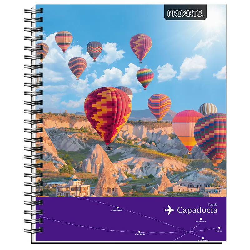 Cuaderno Universitario People and Places
