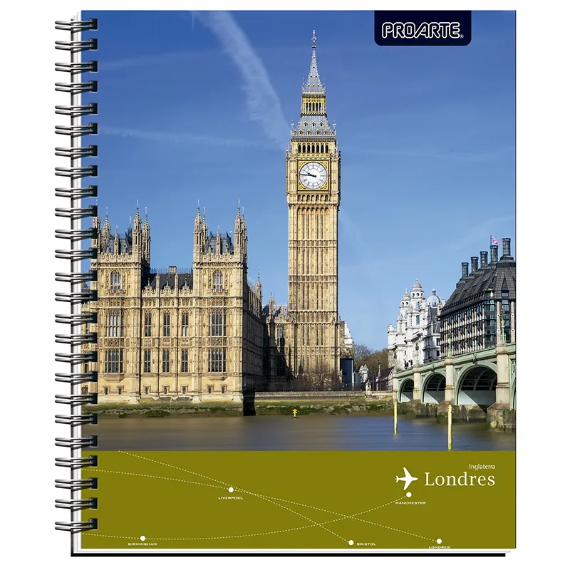 Cuaderno Universitario People and Places