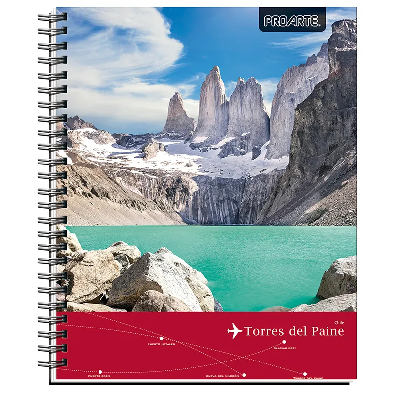 Cuaderno Universitario People and Places