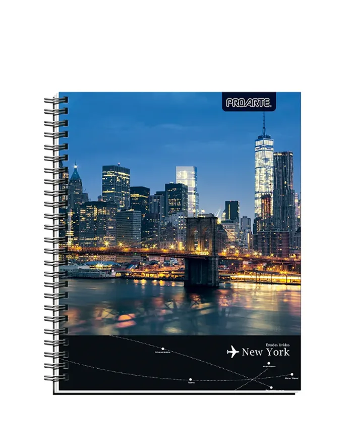 Cuaderno Universitario People and Places