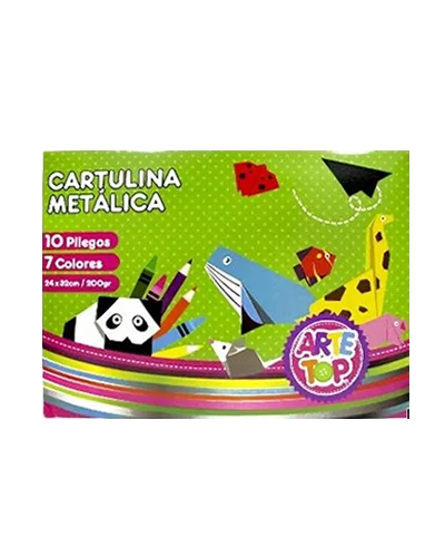 Estuche Cartulina Metálica