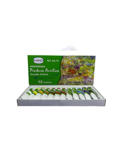 Set Acrilicos 12 Colores
