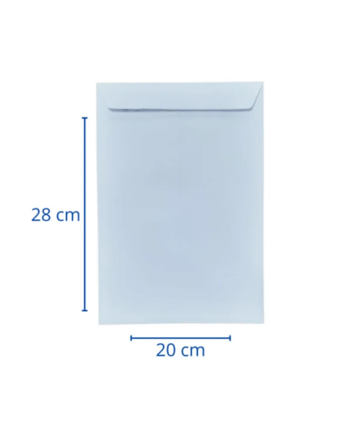 Sobre Saco 1/2 Oficio 20x28 cm