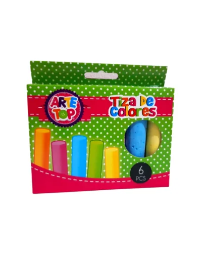 Tiza Jumbo 6 colores