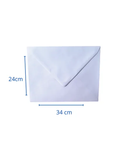 Sobre Oficio 24x34 Blanco