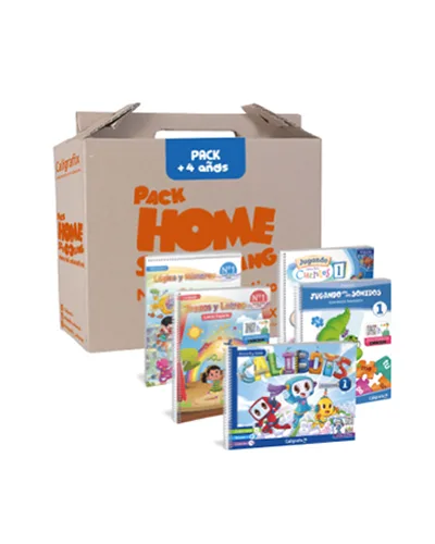 Pack homeschooling 4 años