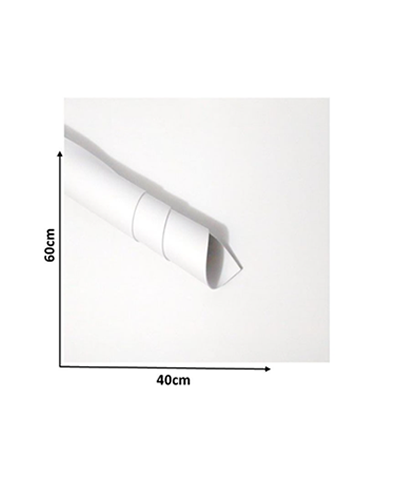 Goma Eva Lisa 40x60 Blanco