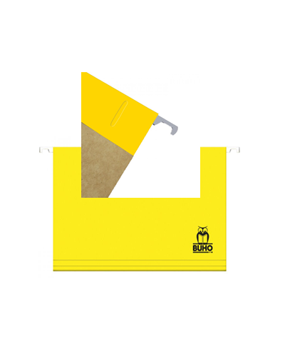 Carpeta Colgante Buho Amarilla