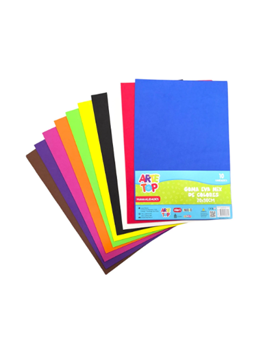 Set Goma Eva Lisa 10 Col 20x30