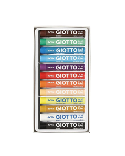 Lápiz Pastel Olio Maxi 12 Col.