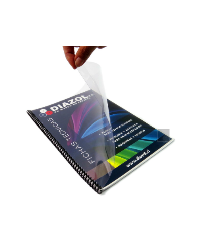 Mica Encuadernar Oficio Trans.