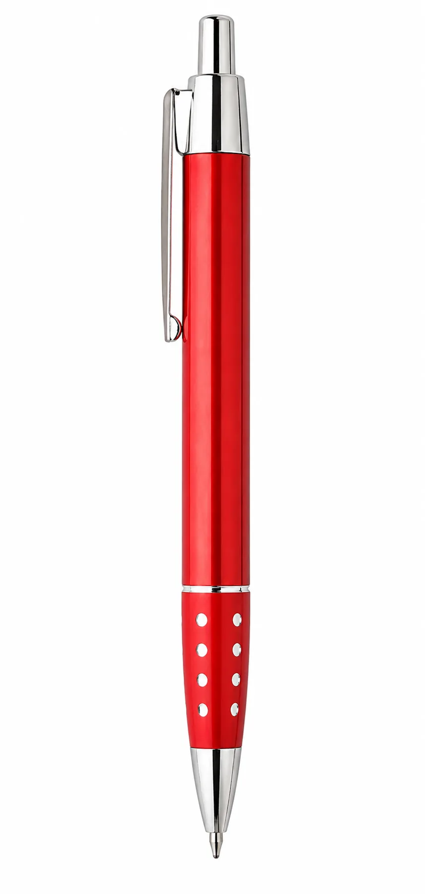 Bolígrafo Digno Polo Met. Rojo