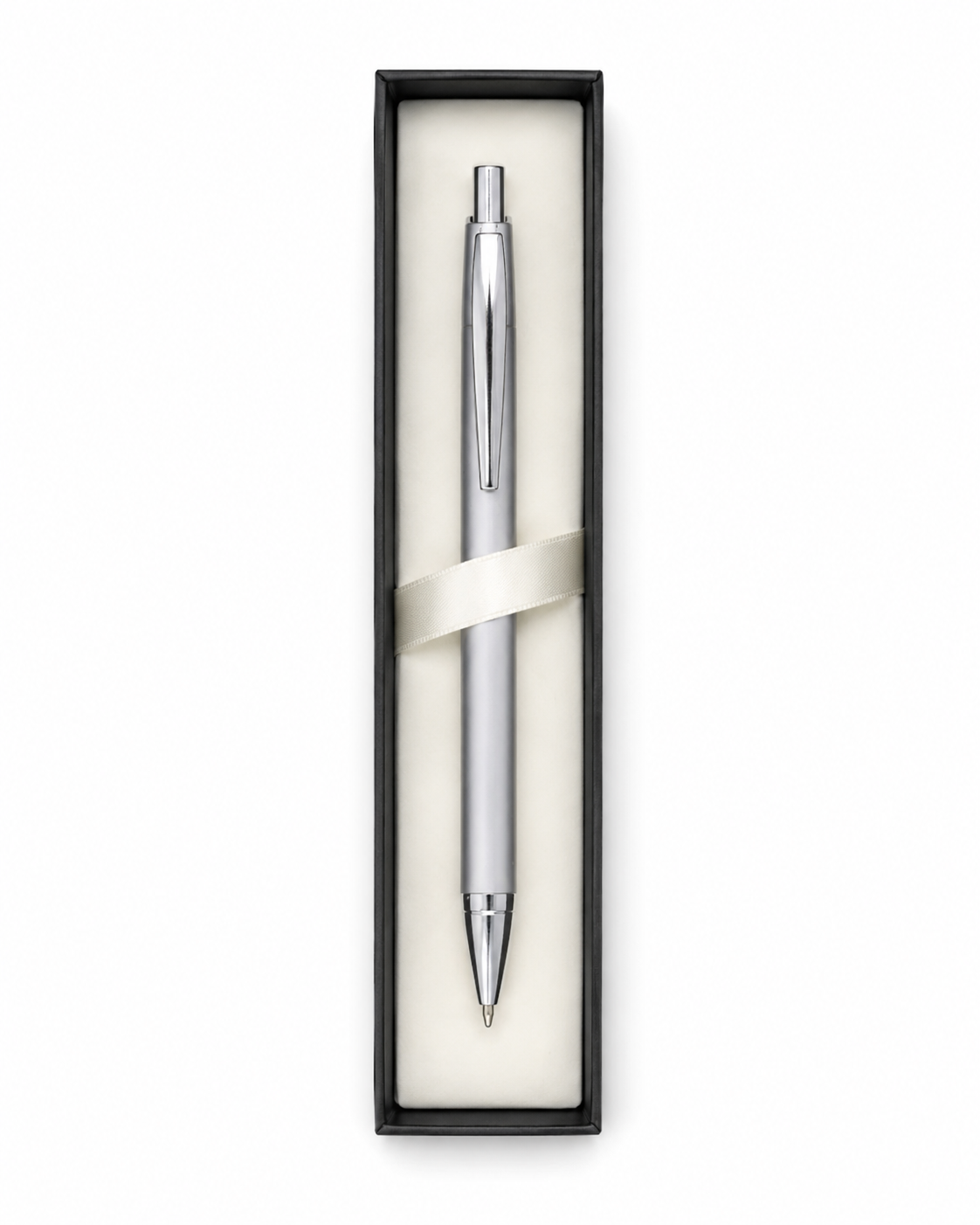 Bolígrafo Rhombus Plata 0.7