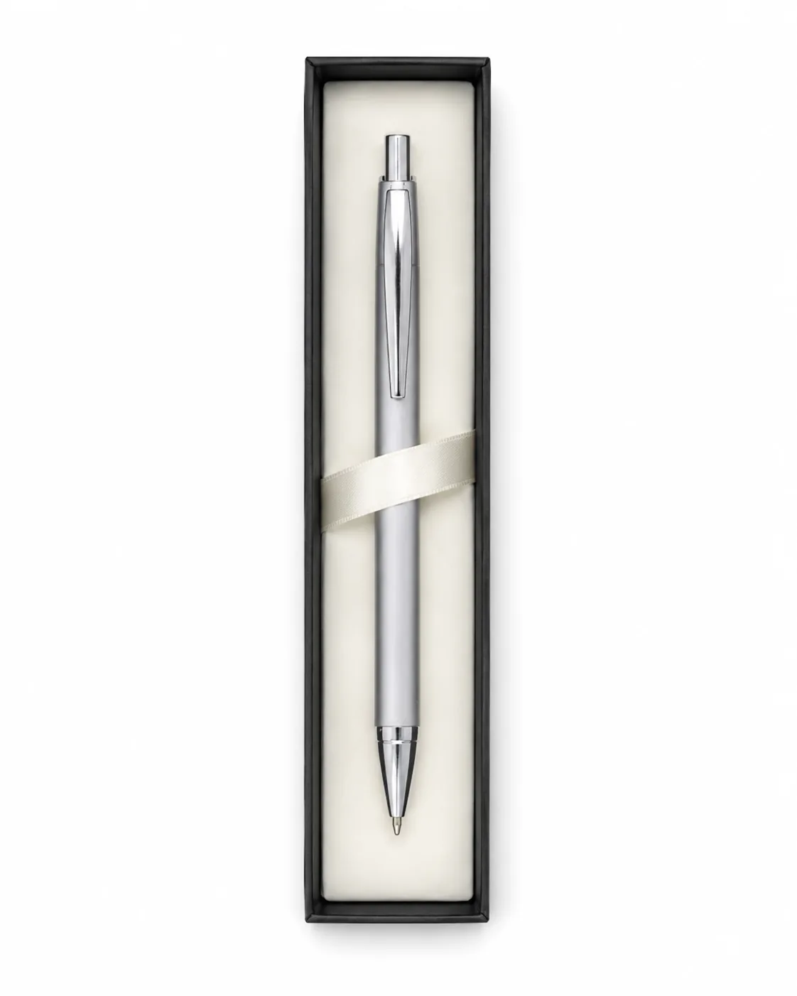 Bolígrafo Rhombus Plata 0.7