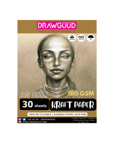 Croquera A5 Paper Kraft 30 Hjs.