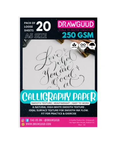 Croquera A5 Calligraphy 20 Hjs.
