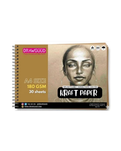 Croquera A4 Paper Kraft 30 Hjs.