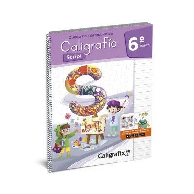 Caligrafía script 6º básico