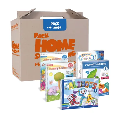 Pack homeschooling 4 años