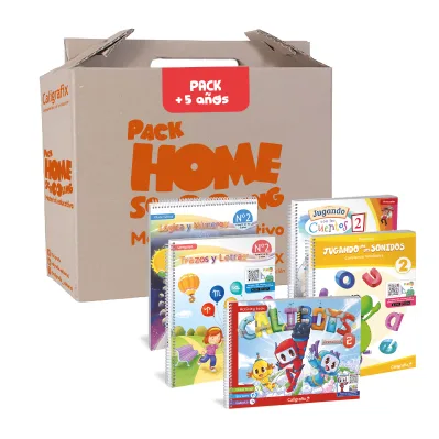 Pack homeschooling 5 años